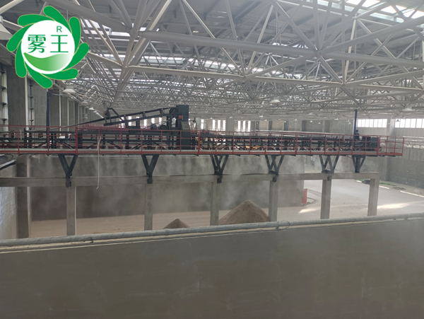 砂石骨料車間落料口、進(jìn)料口、皮帶機(jī)分料斗高壓噴霧降塵系統(tǒng) (1)